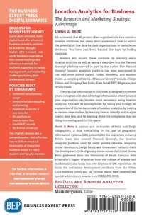 Location Analytics for Business achterzijde