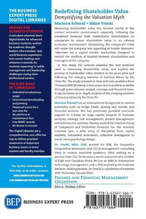 Redefining Shareholder Value achterzijde