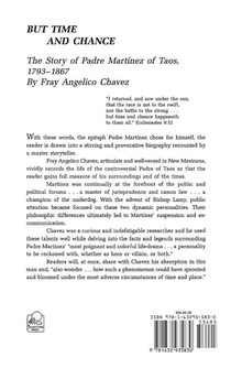 But Time and Chance achterzijde