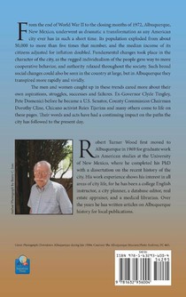 The Postwar Transformation of Albuquerque, New Mexico, 1945-1972 achterzijde