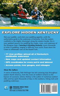 Canoeing & Kayaking Kentucky achterzijde