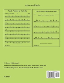 Fifth Position Preparatory Studies for the Cello achterzijde