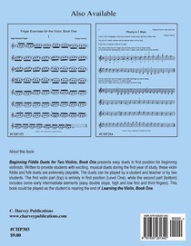 Beginning Fiddle Duets for Two Violins, Book One achterzijde