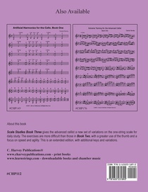 Scale Studies for the Cello (One String), Book Three achterzijde