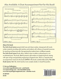 The Cello Etude System, Part 0; Beginning Studies, Solo Book achterzijde