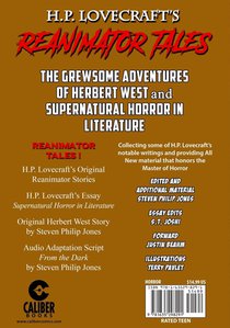 H.P. Lovecraft's Reanimator Tales achterzijde
