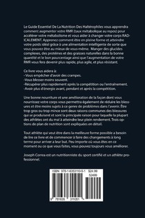 Le Guide Essentiel De La Nutrition Des Halterophiles achterzijde