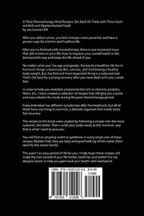 37 Post Chemotherapy Meal Recipes achterzijde