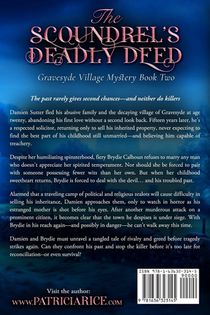 The Scoundrel's Deadly Deed achterzijde
