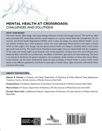 Mental Health at Crossroads - Challenges and Solutions achterzijde