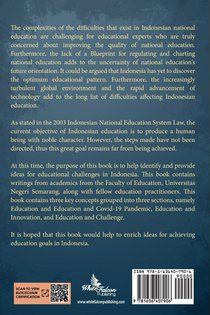 Weaving Hope through Education - Contemporary Issues of Indonesian Education achterzijde