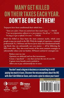 Don’t Get Killed on Taxes achterzijde