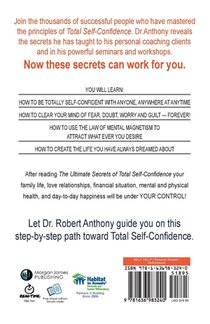 The Ultimate Secrets of Total Self-Confidence achterzijde