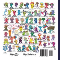 El Ninja Perezoso achterzijde