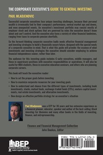 The Corporate Executive's Guide to General Investing achterzijde