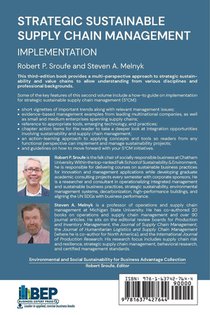 Strategic Sustainable Supply Chain Management achterzijde