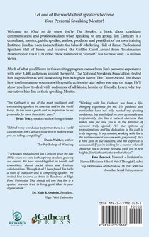 WHAT TO DO WHEN YOU'RE THE SPEAKER achterzijde