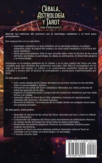 Cábala, astrología y tarot para principiantes achterzijde