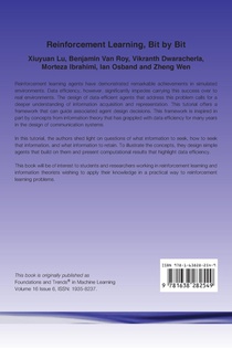 Reinforcement Learning, Bit by Bit achterzijde