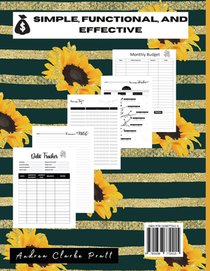 Monthly Budget Planner achterzijde