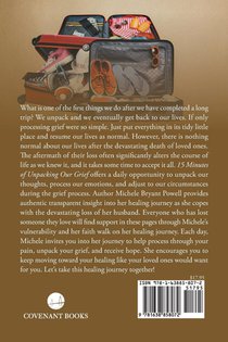 15 Minutes of Unpacking Our Grief achterzijde