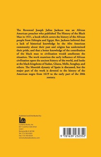 History Of The Black Man-Joseph Julius Jackson achterzijde