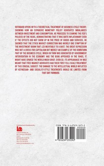 America's Great Depression Hardcover achterzijde