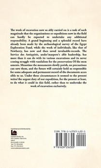 The Temples of Lower Nubia Report of the Work of the Egyptian Expedition, Season of 1905-'06 achterzijde