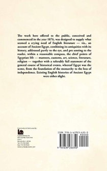 History of Ancient Egypt Vol 1 achterzijde