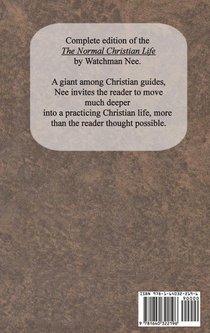 The Normal Christian Life achterzijde