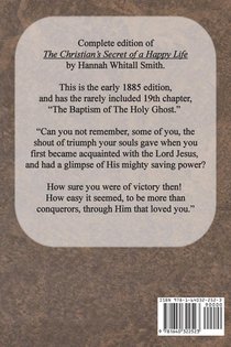 The Christian's Secret of a Happy Life achterzijde