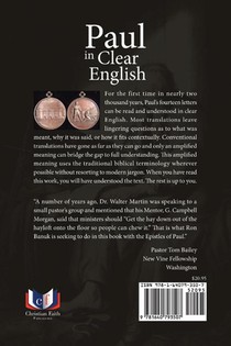 Paul in Clear English achterzijde