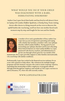 Coping with Landau-Kleffner Syndrome achterzijde