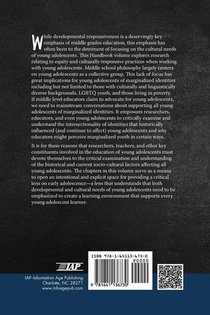 Equity & Cultural Responsiveness in the Middle Grades achterzijde