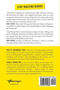 Stop Wasting Words achterzijde