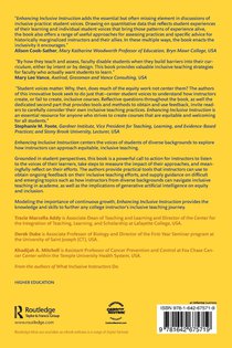 Enhancing Inclusive Instruction achterzijde