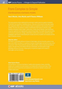 From Complex to Simple: Interdisciplinary Stochastic Models achterzijde