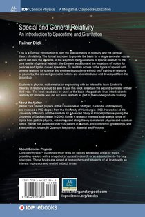 Special and General Relativity achterzijde