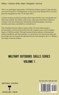 Map Reading And Land Navigation - Army FM 21-26 (1993 Historic Edition) achterzijde