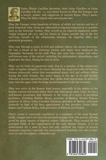 The Letters of the Younger Pliny achterzijde