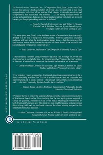 Jewish Law and American Law, Volume 2 achterzijde