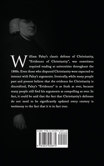 Evidences of Christianity achterzijde