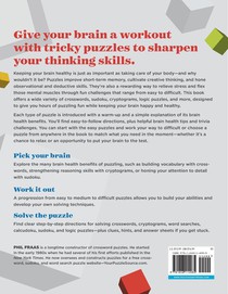 The Ultimate Brain Health Puzzle Book for Adults achterzijde