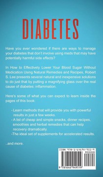 Diabetes achterzijde