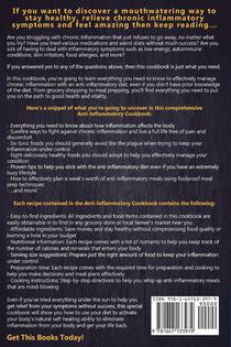 Anti-Inflammatory Cookbook achterzijde