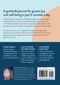 The 5-Minute Gratitude Journal achterzijde