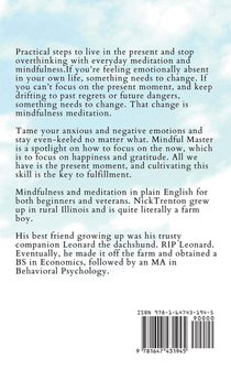 Mindful Master achterzijde