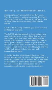 The Self-Discipline Manual achterzijde