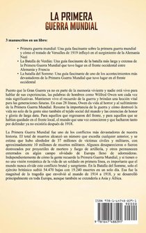 La Primera Guerra Mundial achterzijde