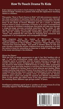 How To Teach Drama To Kids achterzijde